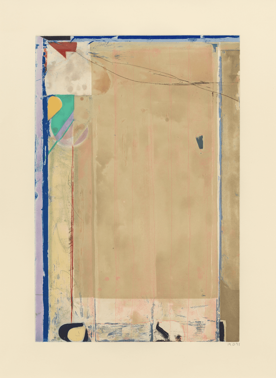 Touched Red by Richard Diebenkorn